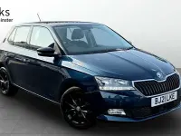 Used Skoda Fabia Colour Edition 95 HP (69 kW) 2021 Blue Hatchback