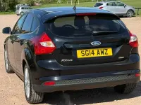 Used Ford Focus Zetec 125 HP (91 kW) 2014 Black Hatchback