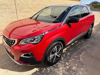 Second-hand Peugeot 3008 Allure 130 CP (95 kW) 2019 Roșu SUV