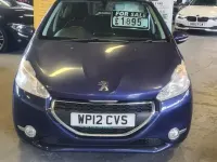 Used Peugeot 208 Active 68 HP (50 kW) 2012 Blue Hatchback