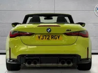 Używany BMW M4 Cabriolet Competition Edition 2022 Żółty Kabriolet