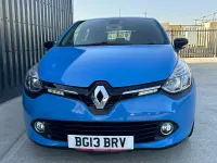 Used Renault Clio Dynamique 90 HP (66 kW) 2013 Blue Hatchback