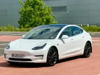 Used Tesla Model 3 Performance 82 kW (112 HP) 2020 White Sedan