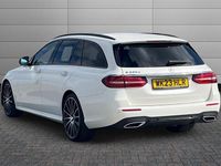 Used Mercedes E200 AMG line 200 HP (147 kW) 2023 Diamond white Estate