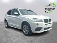 Used BMW X3 M Sport 184 HP (135 kW) 2013 White SUV