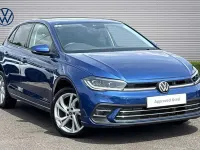 Used VW Polo Style 95 HP (69 kW) 2023 Blue Hatchback