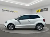 Used VW Polo Edition 90 HP (66 kW) 2017 White Hatchback