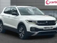 Used VW T-Cross Black Edition 115 HP (84 kW) 2024 White SUV