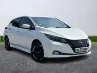 Used Nissan Leaf Tekna 160 kW (218 HP) 2023 White Hatchback