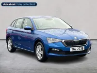 Gebraucht Skoda Scala SE 110 PS (80 kW) 2022 Blau Kleinwagen