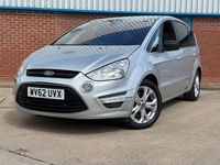 Begagnad Ford S-MAX Titanium 2012 Silver Minibuss