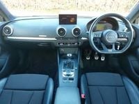 Used Audi A3 S-Line 116 HP (85 kW) 2018 Blue Sedan