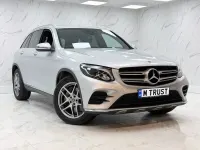 Used Mercedes GLC220 AMG line 170 HP (125 kW) 2018 Silver SUV