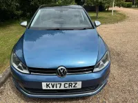 Used VW Golf VII GT 150 HP (110 kW) 2017 Blue Hatchback