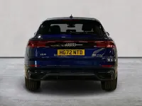 Used Audi Q8 Black Edition 340 HP (250 kW) 2022 Blue SUV