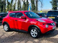 Used Nissan Juke Visia 110 HP (80 kW) 2016 Red SUV