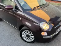 Used Fiat 500 Lounge 69 HP (50 kW) 2014 Mauve/purple Hatchback