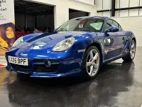 Used Porsche Cayman 295 HP (216 kW) 2006 Blue Coupe
