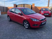Used Ford Focus Zetec 2011 Red Hatchback