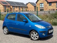 Used Hyundai i10 Style 67 HP (49 kW) 2008 Blue Hatchback