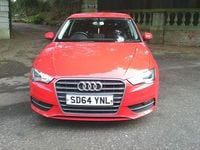 Used Audi A3 2014 Red Hatchback