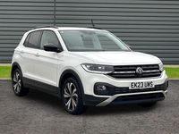 Used VW T-Cross Black Edition 110 HP (80 kW) 2023 White SUV