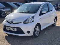 Used Toyota Aygo 68 HP (50 kW) 2013 White Hatchback