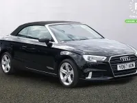 Used Audi A3 Cabriolet Sport 150 HP (110 kW) 2017 Black Cabriolet