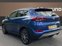 Usado Hyundai Tucson GO! 177 HP (130 kW) 2018 Azul SUV