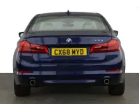 Used BMW 520 2018 Blue Sedan