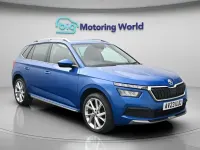 Used Skoda Kamiq SE L Executive 110 HP (80 kW) 2023 Blue SUV