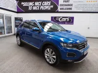 Usado VW T-Roc SEL 115 HP (84 kW) 2019 Azul SUV