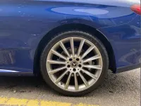 Usado Mercedes C220 AMG line 170 HP (125 kW) 2017 Azul Cabrios