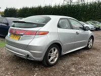 Used Honda Civic SE 2008 Silver Hatchback