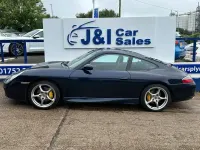 Used Porsche 911 Carrera 4 320 HP (235 kW) 2002 Blue Coupe