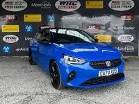 Used Vauxhall Corsa Ultimate 100 HP (73 kW) 2020 Blue Hatchback