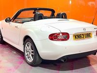 Begagnad Mazda MX5 126 HK (92 kW) 2013 Vit Cab