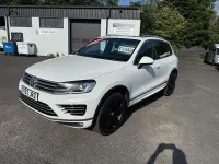 Used VW Touareg R-line Plus 262 HP (192 kW) 2017 White SUV