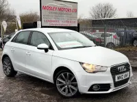 Used Audi A1 Sportback Sport 2012 White Hatchback