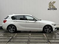 Used BMW 118 Sport Line 2018 White Hatchback