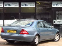 Used Mercedes S320 2001 Blue Sedan