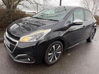 Used Peugeot 208 Allure Premium 2017 Black Hatchback
