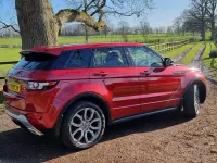 Begagnad Land Rover Range Rover evoque Dynamic 190 HK (139 kW) 2013 Röd SUV