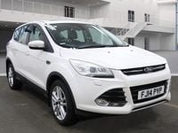 Used Ford Kuga Titanium X 163 HP (119 kW) 2014 Frozen white SUV