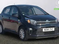 Used Kia Picanto 84 HP (61 kW) 2018 Black Hatchback