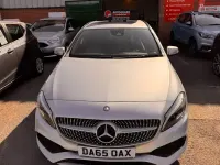 Used Mercedes A200 AMG line 136 HP (100 kW) 2015 Silver Hatchback