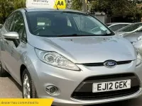 Used Ford Fiesta Zetec 97 HP (71 kW) 2012 Silver Hatchback
