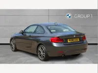 Used BMW 218 Sport Line 136 HP (100 kW) 2018 Grey Coupe