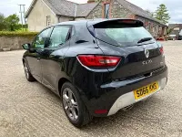 Used Renault Clio Dynamique 90 HP (66 kW) 2016 Black Hatchback