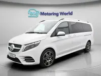 Used Mercedes V300 AMG line 237 HP (174 kW) 2023 White MPV